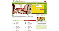 Desktop Screenshot of brahminsmatrimony.com